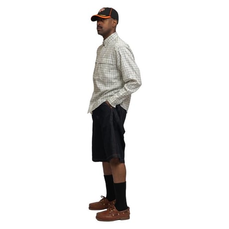 HODDLE |  BERMUDA SHORT (RAW INDIGO)