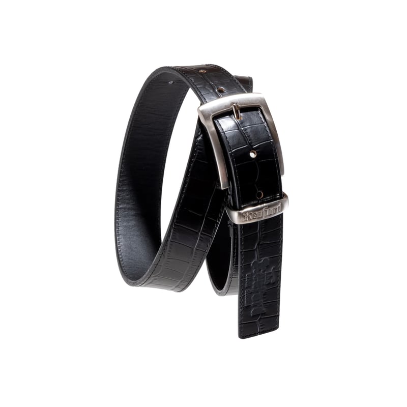 小物 kenford fine shoes EMBOSSED LEATHER BELT The Kenford Fineshoes |EMBOSSED LEATHER BELT (B