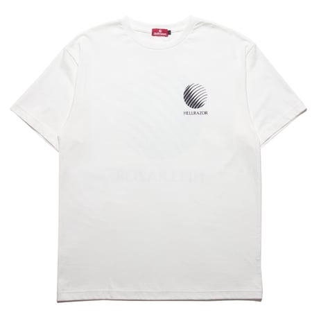 HELLRAZOR / CORE LOGO T-SHIRT (WHITE)