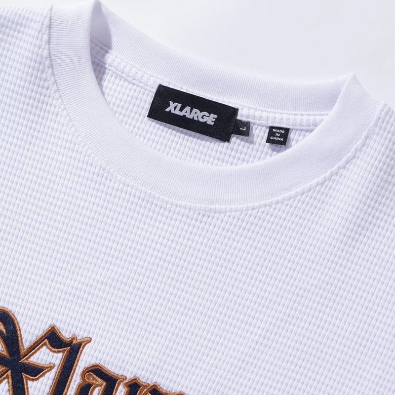 XLARGE ロンT XLARGE | OLD ENGLISH THERMAL L/S TOP(BLACK) | T