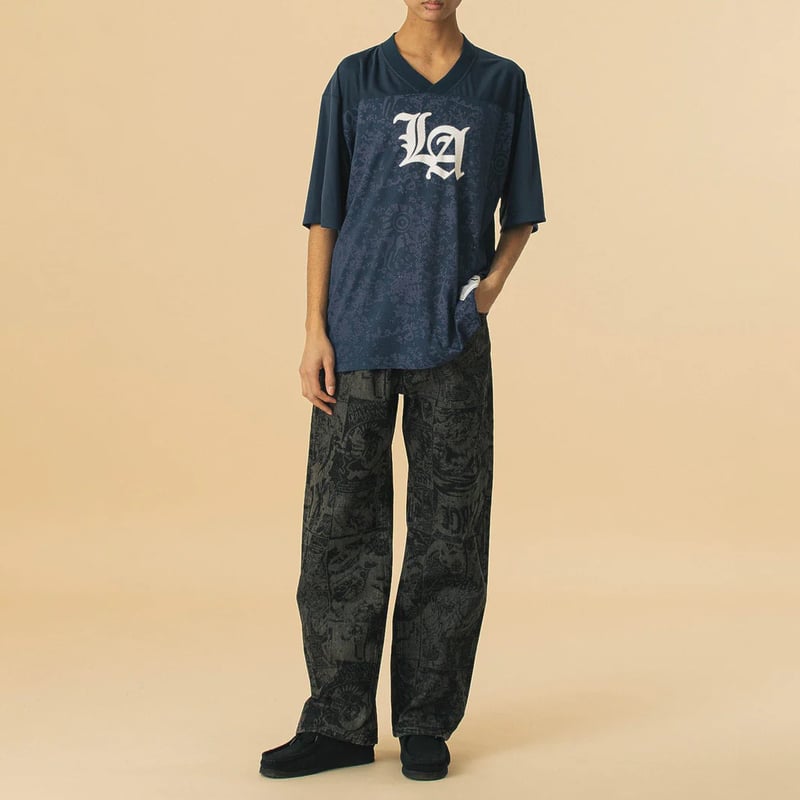 XLARGE | XLARGE COMIC DENIM PANTS(BLACK) | T.F.