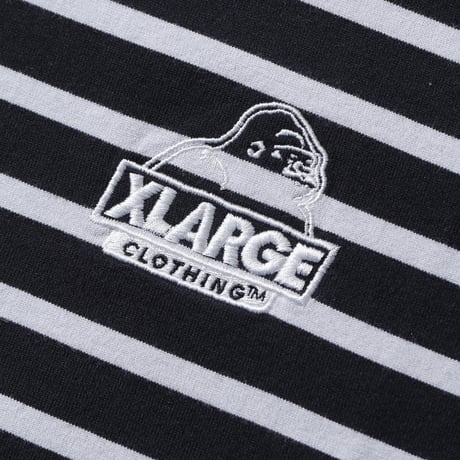 XLARGE | SLANTED OG STRIPE S/S TEE(GREEN)