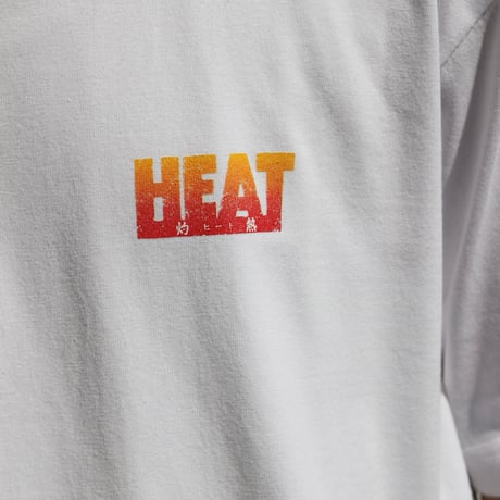 NEMES | 296 NEMES x HEAT "HOTEL" T-SHIRT(White)