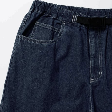 GRAMICCI | JAPANESE CHAMBRAY DOUBLE KNEE (NAVY)