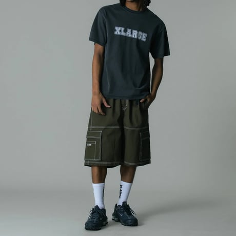 XLARGE | NUMBERING S/S TEE(BLACK)