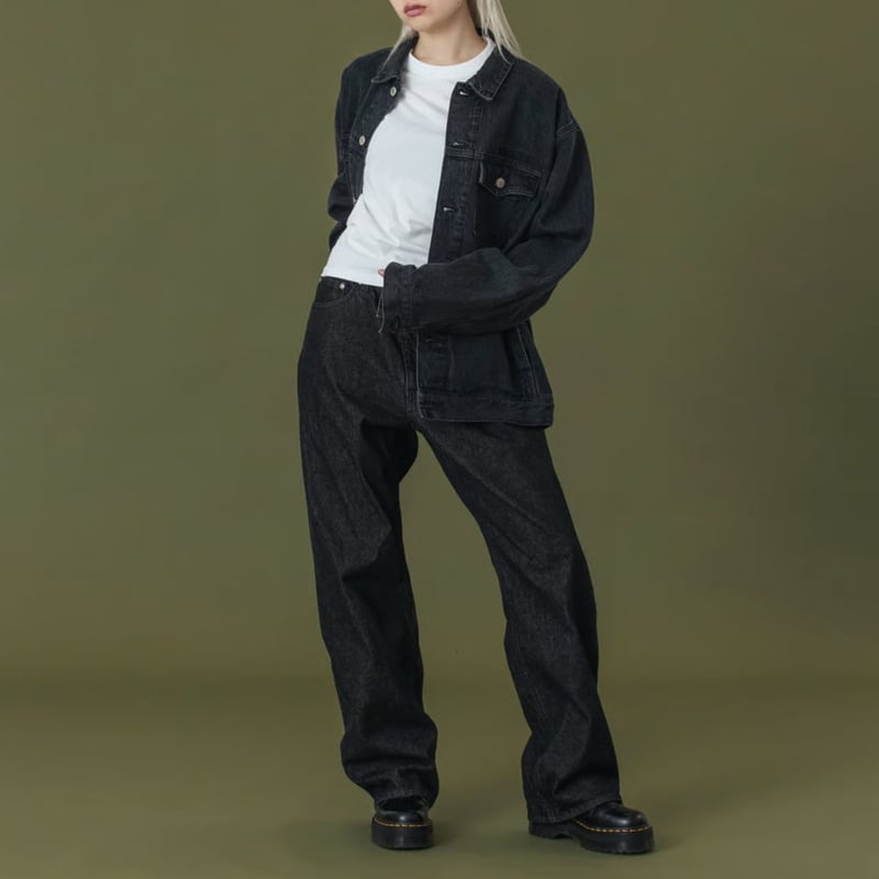 XLARGE | DENIM JACKET(BLACK) | T.F.L online.shop