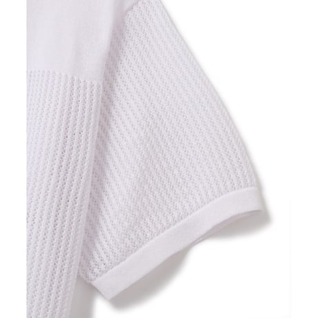 FTC | FOOTBALL KNIT TOP "WHITE" (FTC026SUMSH08)