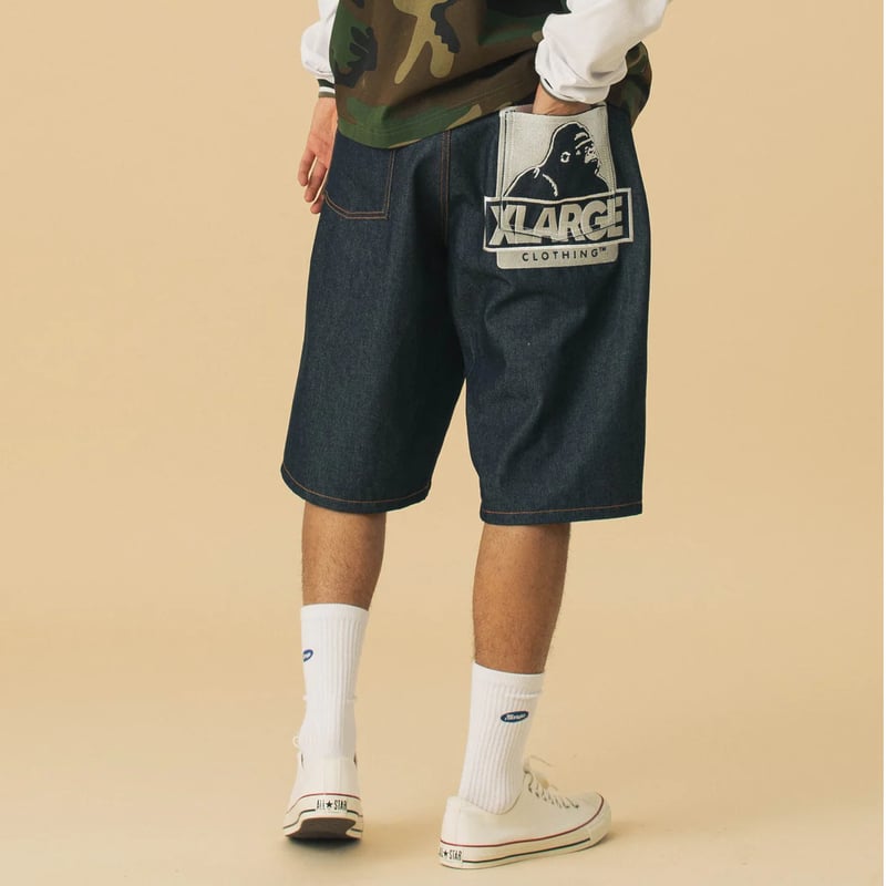 XLARGE | OG DENIM SHORT PANTS(INDIGO) | T.F.L o XLARGE | OG DENIM SHORT PANTS(INDIGO) | T.F.L o