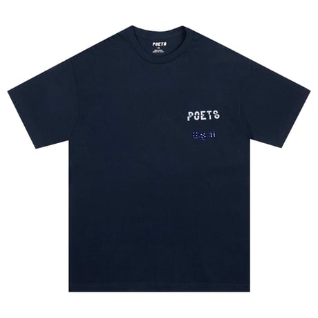 POETS / CEE-LO SCREENED T SHIRT (NAVY)