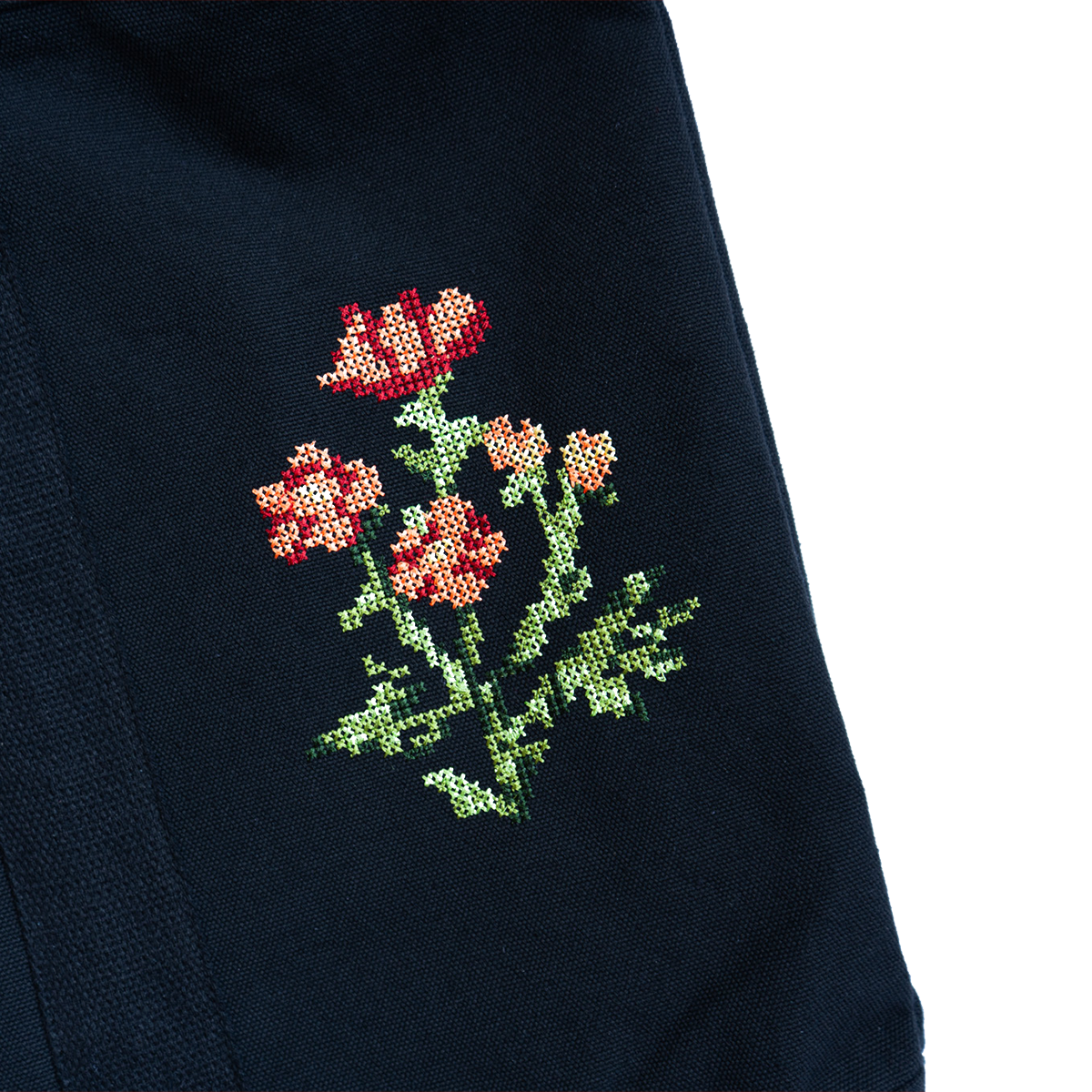 a*y様 SON OF THE CHEESE Cross Stitch Jkt SON OF THE CHEESE / Cross Stitch Jkt ( BLACK )