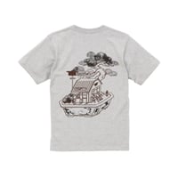 坩堝 (RUTSUBO) | BONSAI T-SHIRTS (RUTSUBO×YU SUDA）(OATMEAL)