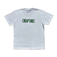 CHEAP TIMES|HI-TIMES LOGO T-SHARTS (White)