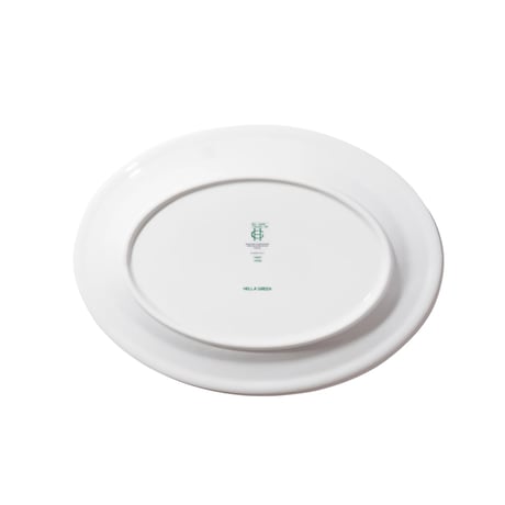 HELLA GREEN | Bon voyage Plate (WHITE)