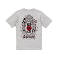 坩堝 (RUTSUBO) |  酒極道 S/S T-SHIRTS ( 画工遊鷹 )　YUTAKA × RUTSUBO “SAKE GOKUDO” TEE(OATMEAL)