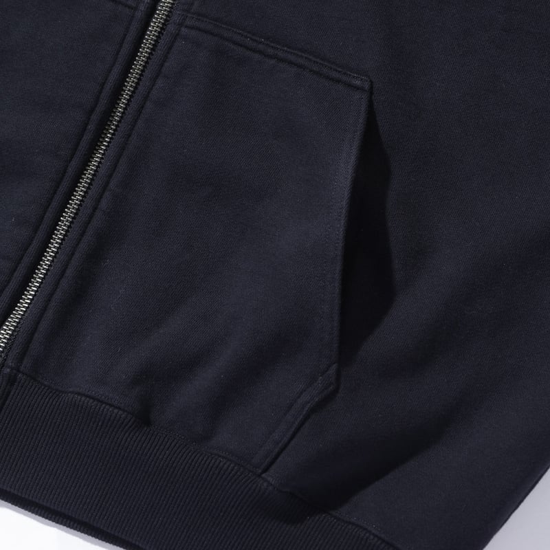 ❤全人毛100%　広範囲隠 12*13　高品質　ストレート 30　部分　黒色　❤ XLARGE | BACKSIDE OG W-ZIP HOODED SWEAT SHIRT(B