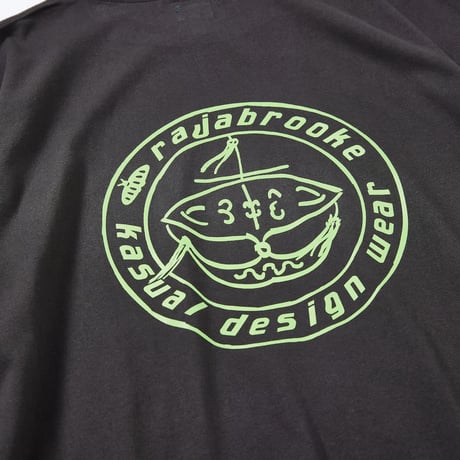 rajabrooke | RKDW TEE (FADEING BLACK)