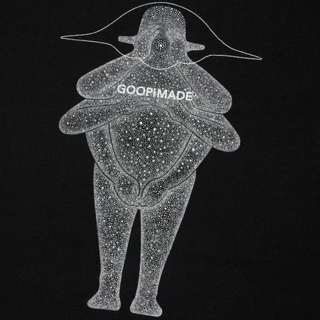 GOOPiMADE |  Prodip Leung - “孤僻” Starchild Tee (Black)