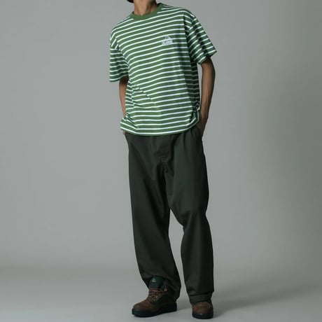 XLARGE | SLANTED OG STRIPE S/S TEE(GREEN)
