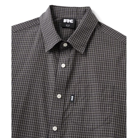FTC | PLAID SHIRT "BLACK" (FTC026SUMSH01)