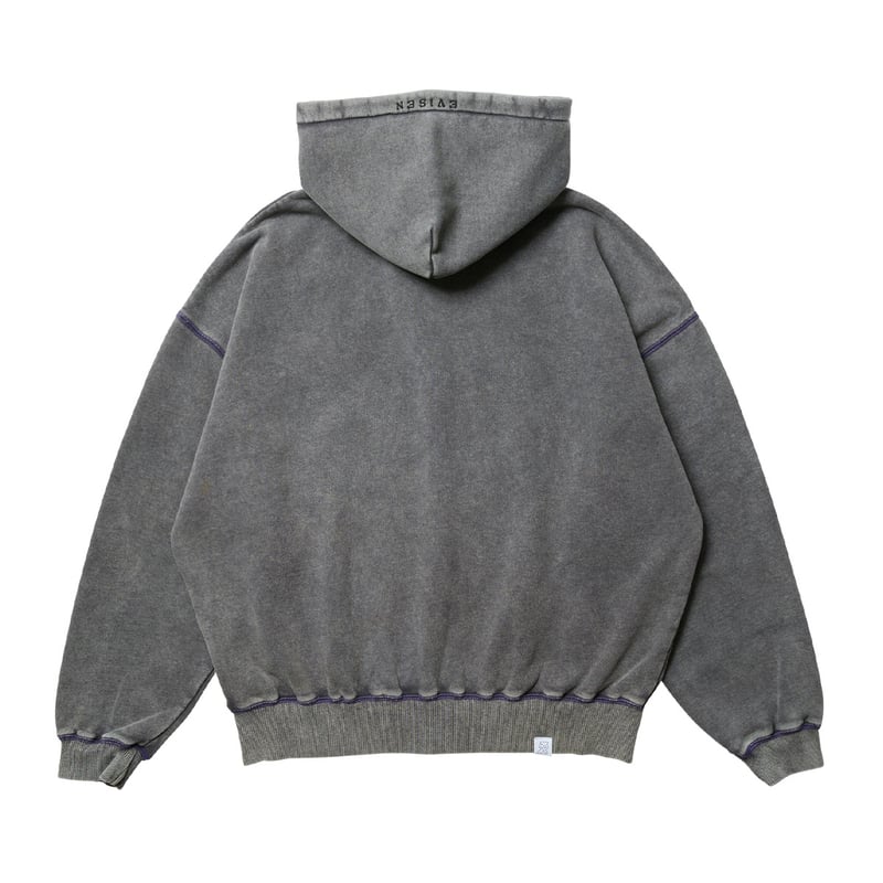 ヱチヤン EVISEN SKATEBOARDSゑ®︎ | LOGO ZIP HOODIE(Charcoa