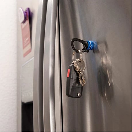 NITE IZE / 360° MAGNET SLIDE LOCK KARABINER (BLUE)