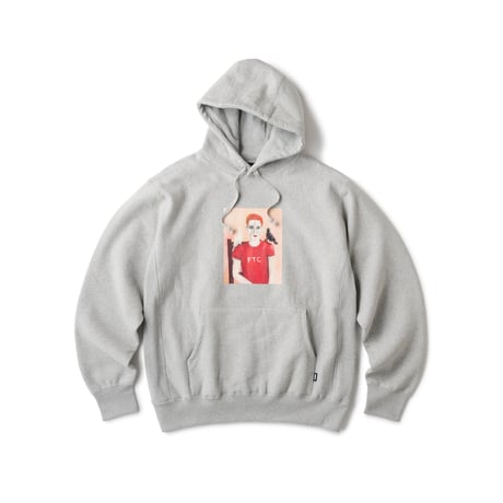FTC | "FTC x JUSTIN HAGER" HOODY "GRAY" (FTC025JHSW01)