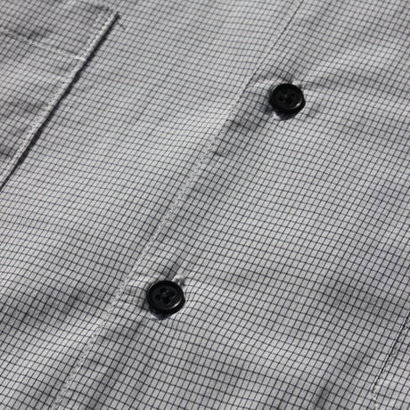 BE-SHARE |Graph Check L/S Shirt(White)