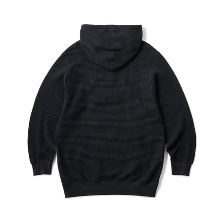 HELLRAZOR / THERMAL PULL OVER HOODIE (BLACK)