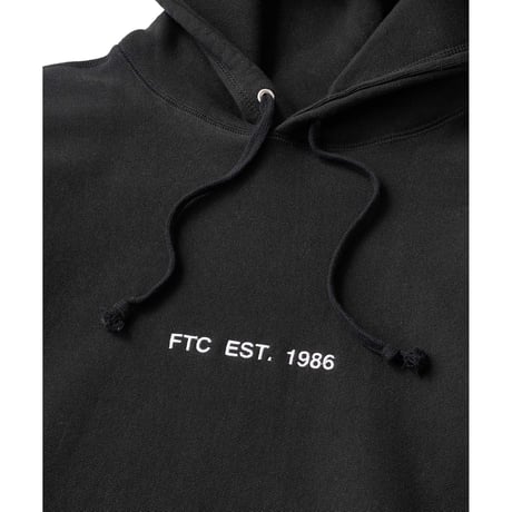 FTC | EST. 1986 PULLOVER HOODY "BLACK" (FTC026SPSW02)