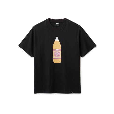 FTC | 40TH TEE - Artwork by Simon Evans. "BLACK" (FTC026SUMT03)