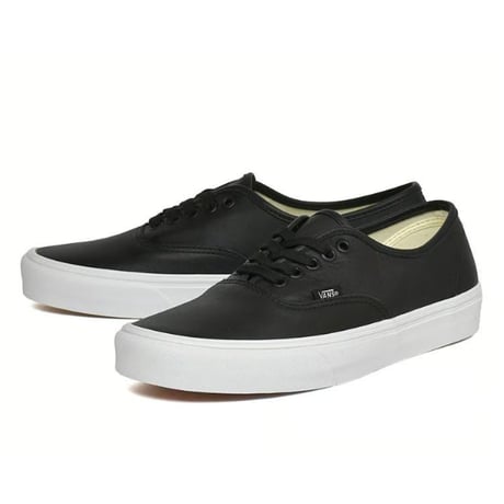 VANS | AUTHENTIC LEATHER (BLACK/TRUE WHITE)