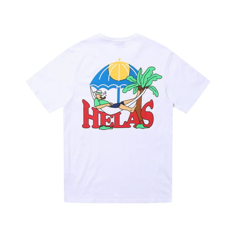 HELAS | HAMAC TEE "WHITE"
