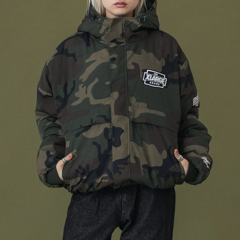 【XLARGE】 NYLON PUFFER JACKET XLARGE エクストララージ アウター NYLON PUFFER JACKET