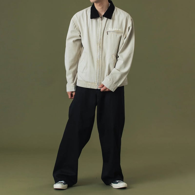 XLARGE | SKULL WORK JACKET(BEIGE) | T.F.L onlin