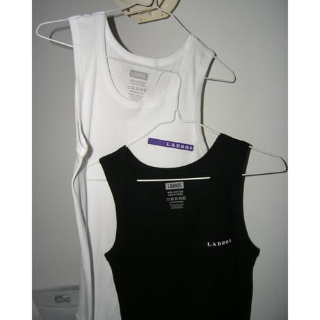 LABROS / Rubber Patch Tank Top (2 Color)
