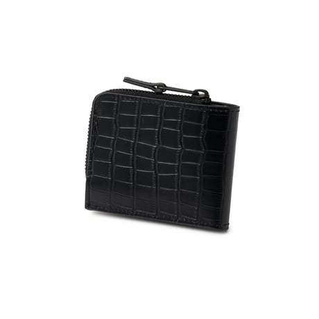 FTC | CROC LEATHER WALLET "BLACK" (FTC026SPA05)