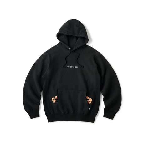 FTC | EST. 1986 PULLOVER HOODY "BLACK" (FTC026SPSW02)