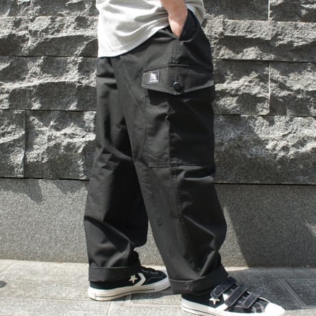 Time For Livin′ / MD CHILLAX CARGO PANTS (BLACK)