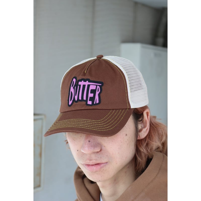 Butter Goods|Sketch Trucker Cap(Walnut) | T.F.L