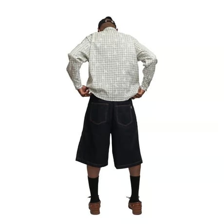 HODDLE |  BERMUDA SHORT (RAW INDIGO)