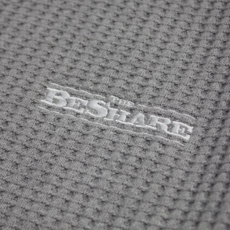 BE-SHARE | Store Logo L/S Thermal Tee (LIGHT GRAY)