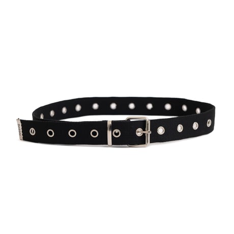 HODDLE | HDL EYELET BELT "BLACK"