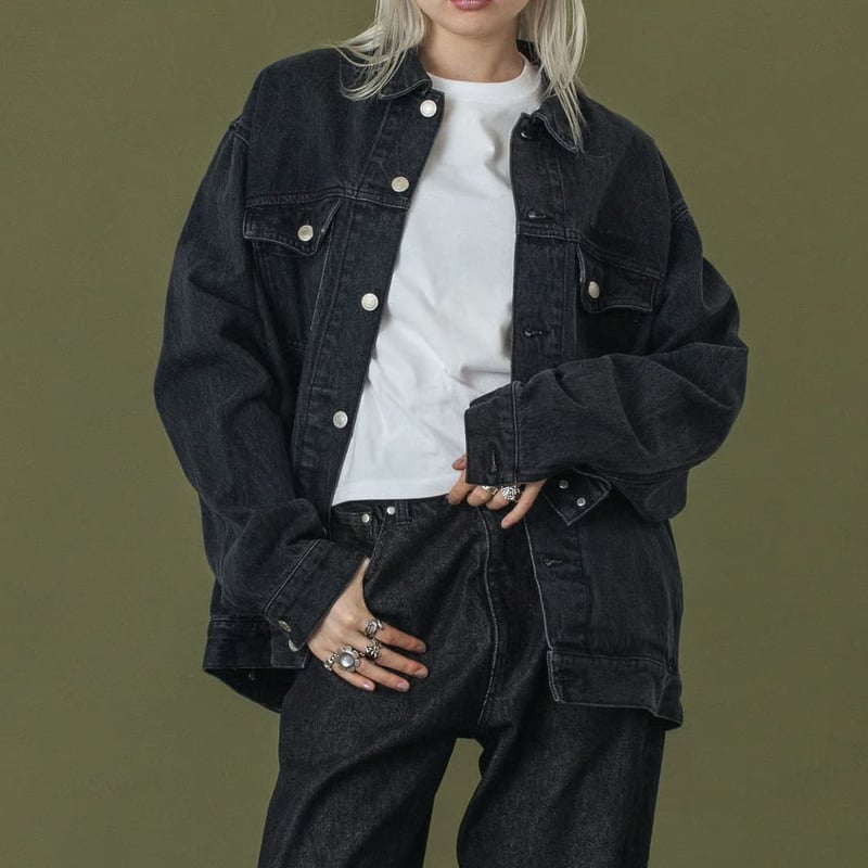 ZUMBA ブラックデニムジャケット XS ZUMBA ブラックデニムジャケット XS