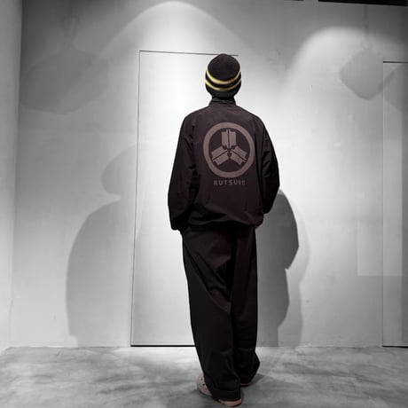 坩堝 (RUTSUBO) |KAMON NYLON PANTS(BLACK)