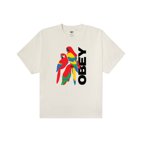 OBEY | OBEY PARROTS (VINTAGE WHITE)