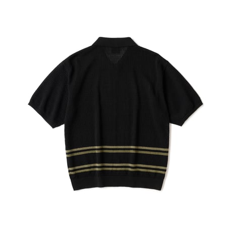 FTC | INTARSIA KNIT SHIRT "BLACK" (FTC026SUMSH06)
