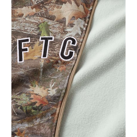 FTC | ARC LOGO ZIP UP HOODY "CAMO" (FTC026SPSW04)
