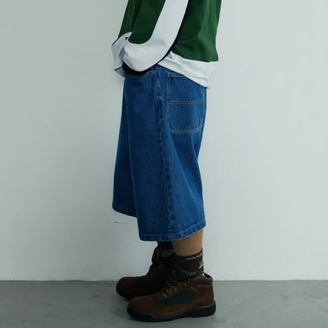 XLARGE | WASHED SHORT PANTS(Lt INDIGO)