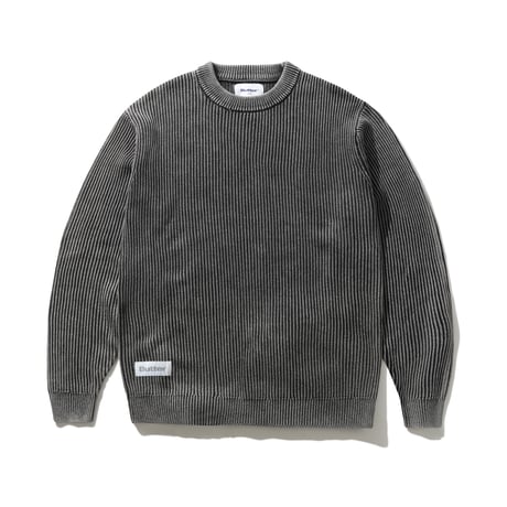 Butter Goods | Bleach Knit Sweater (Black)