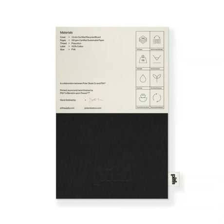 POLAR SKATE CO. / Deck Book (Black)